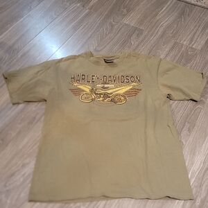 Harley-Davidson Men's green Graphic Tee
